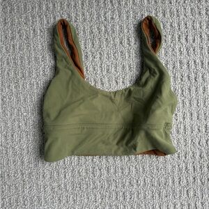 Olive Green Women's Align Bra
